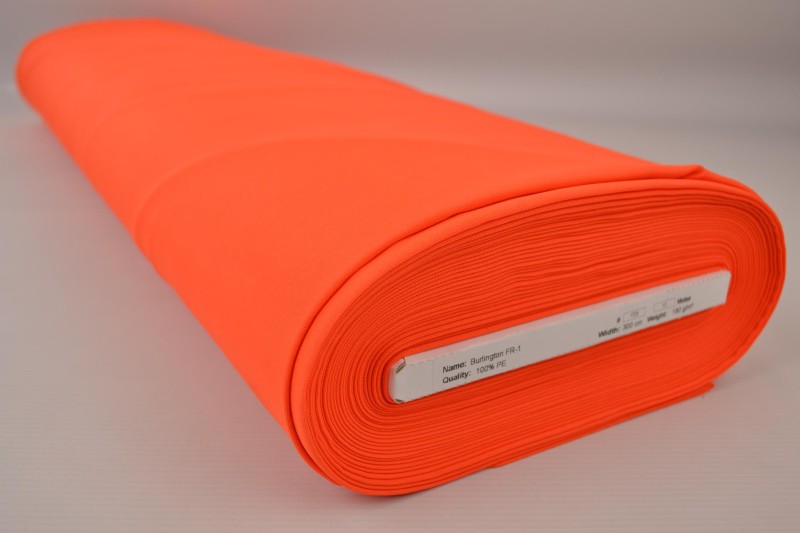 Terlenka FR terlenka ignifuge 300 cm breit, orange, Rolle