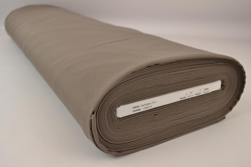 Terlenka FR terlenka ignifuge 300 cm breit, taupe, Rolle