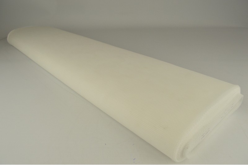 Steifer Tüll off-white, Rolle