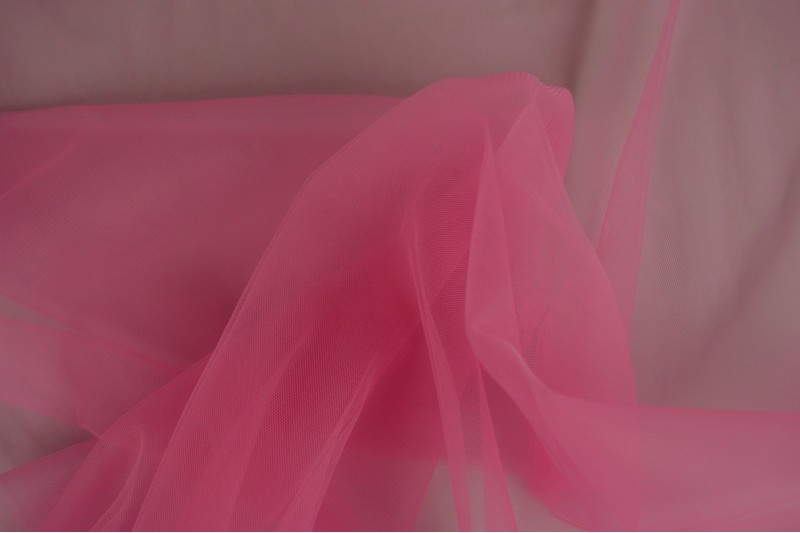 Weicher Tüll (Tüll aus mariée) fuchsia