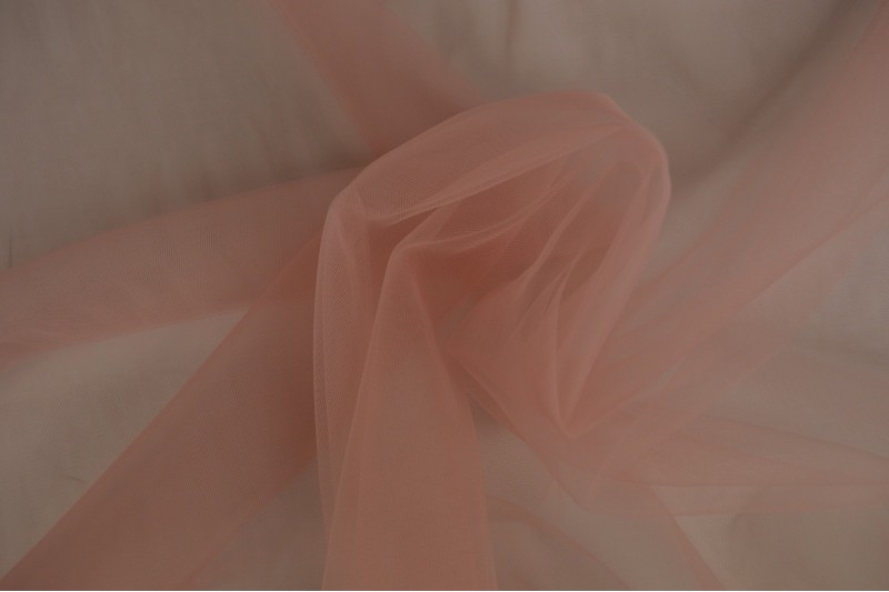 Weicher Tüll (Tüll aus mariée) vieux rosa (37)