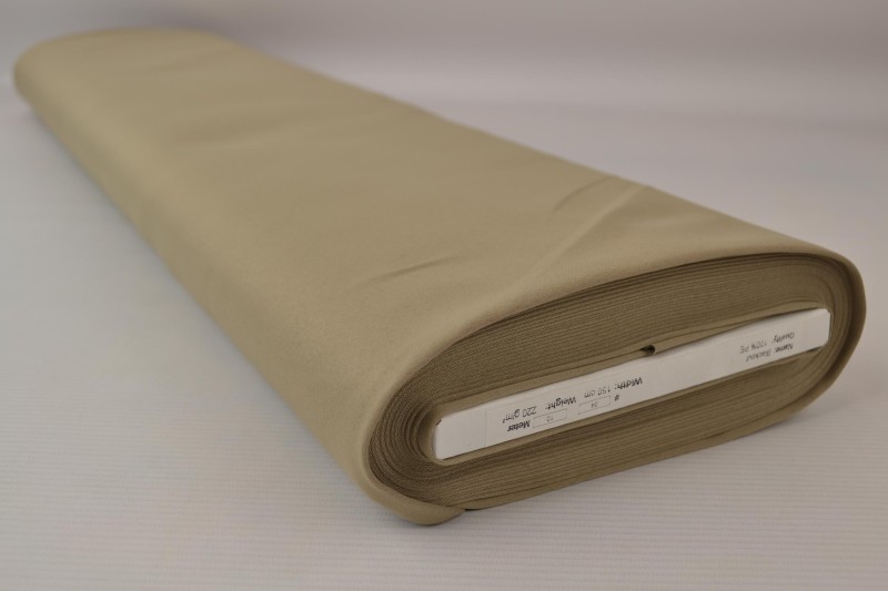 Uni-Verdunkelungsstoff Stoff occultant beige, Rolle