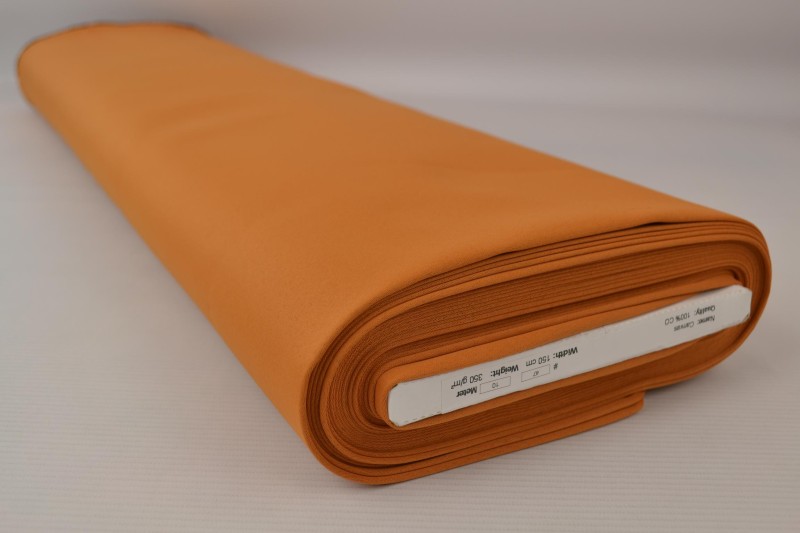 Uni-Verdunkelungsstoff Stoff occultant ocker, Rolle