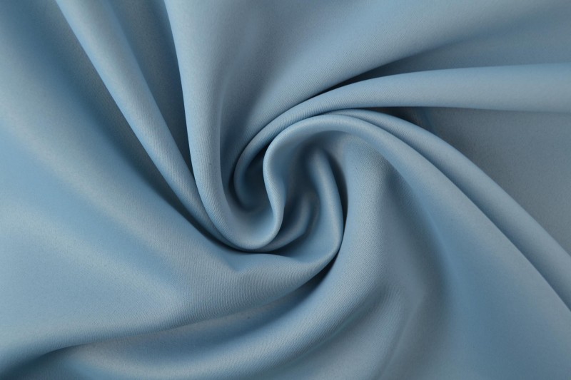 Uni-Verdunkelungsstoff Stoff occultant blau vintage