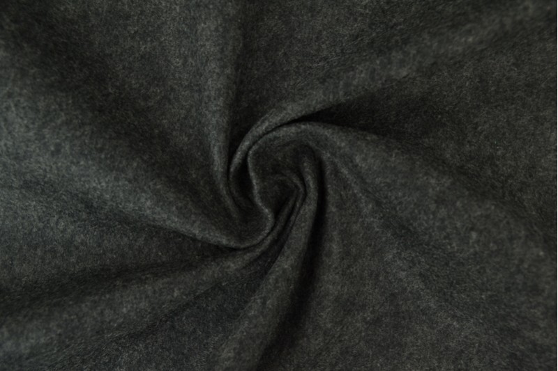 Filz 1mm feutrine 1 mm anthrazit meliert
