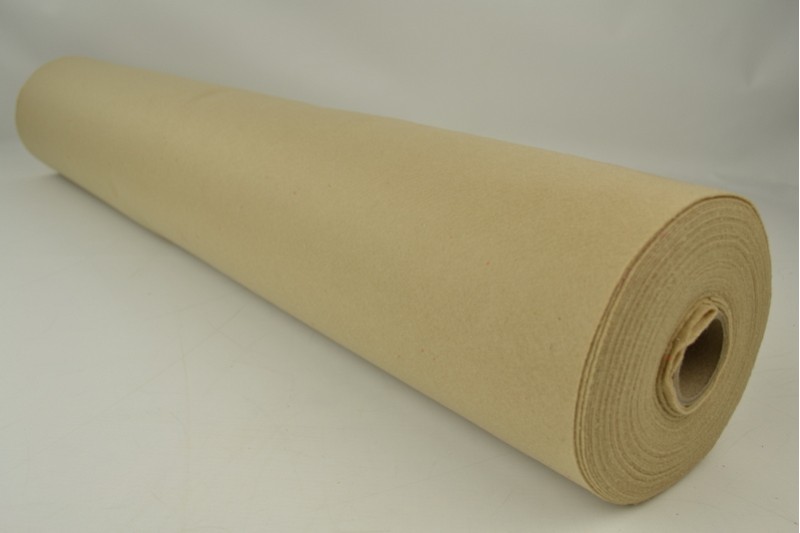 Filz 1mm feutrine 1 mm beige, Rolle