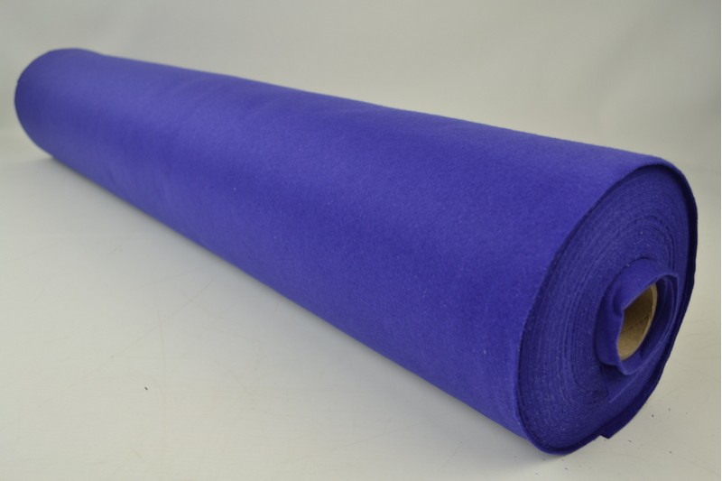 Filz 1mm feutrine 1 mm dunkelblau, Rolle