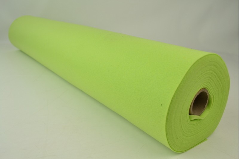 Filz 1mm feutrine 1 mm grün citron, Rolle