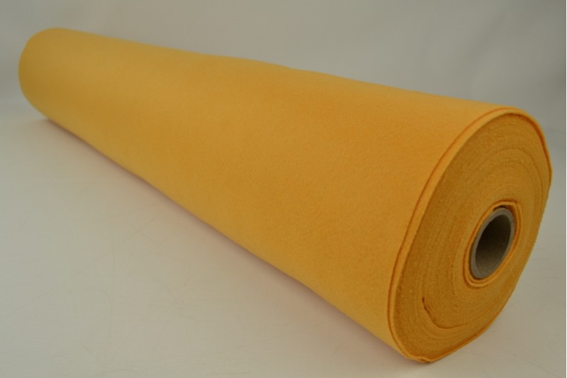 Filz 1mm feutrine 1 mm ocker, Rolle