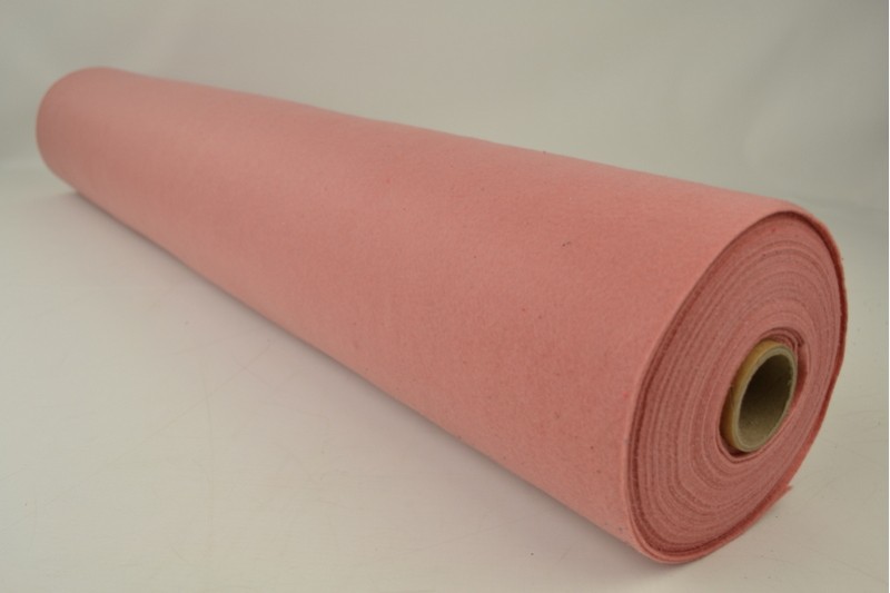 Filz 1mm feutrine 1 mm vieux rosa, Rolle