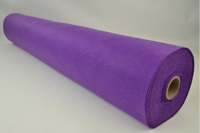 Filz 1mm feutrine 1 mm violettt, Rolle