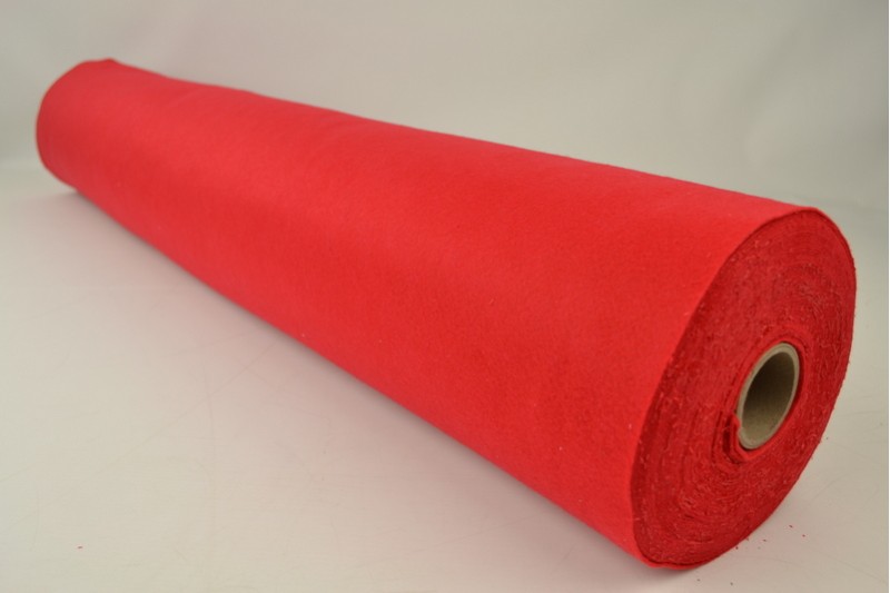 Filz 1mm feutrine 1 mm rot, Rolle