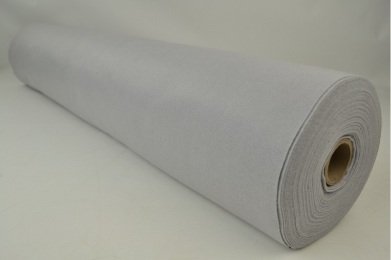 Filz 1mm feutrine 1 mm silbergrau, Rolle