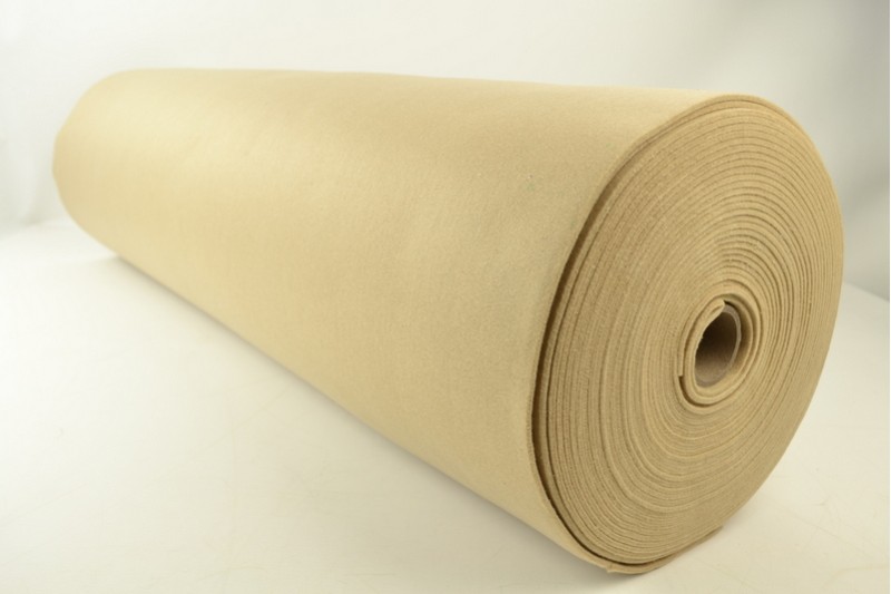 Filz 3mm feutrine 3 mm beige, Rolle
