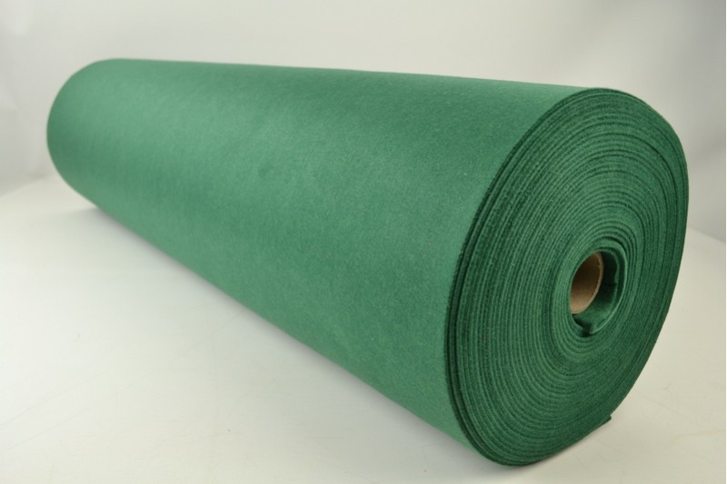Filz 3mm feutrine 3 mm dunkelgrün, Rolle