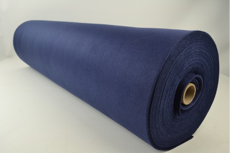 Filz 3mm feutrine 3 mm marine, Rolle