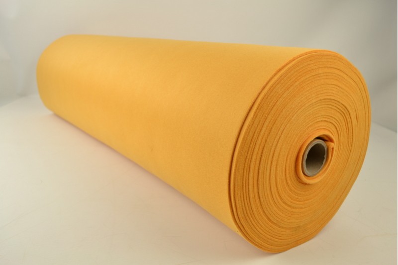 Filz 3mm feutrine 3 mm ocker, Rolle