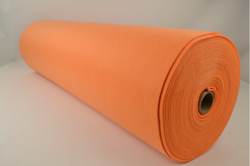 Filz 3mm feutrine 3 mm orange, Rolle