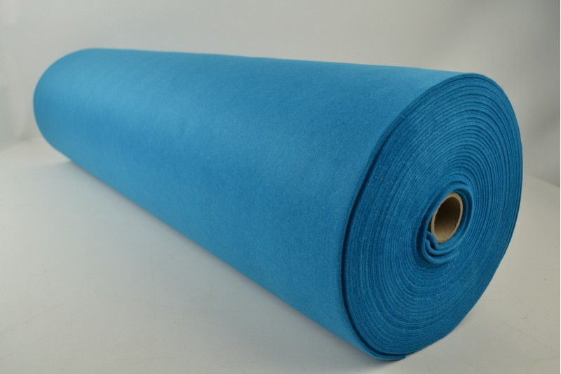 Filz 3mm feutrine 3 mm petrol, Rolle