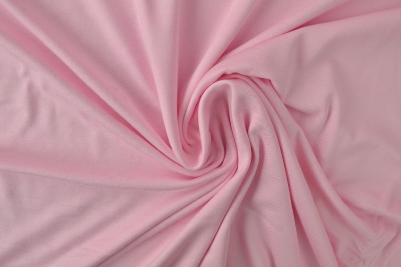 Viskose-Jersey babyrosa