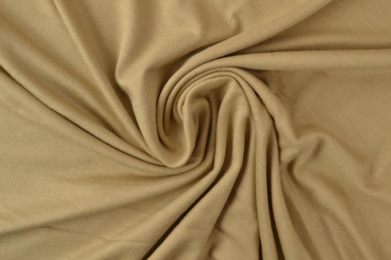 Viskose-Jersey beige