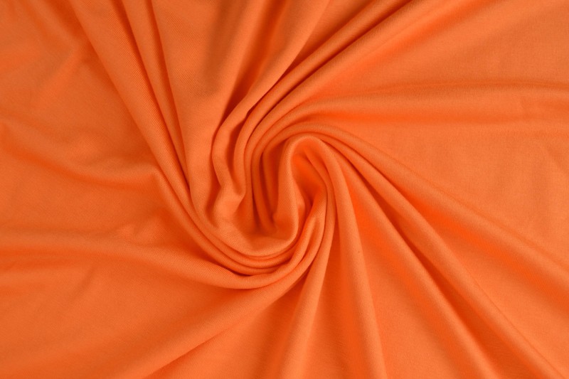 Viskose-Jersey orange