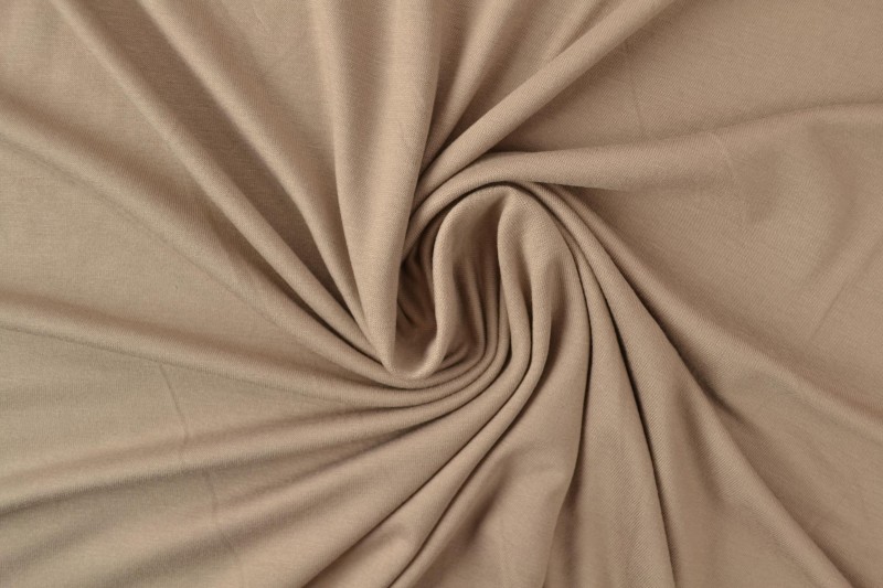 Viskose-Jersey taupe
