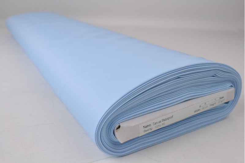 Wasserdichter Canvas canevas wasserdicht babyblau, Rolle