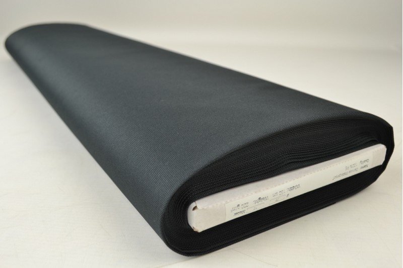 Wasserdichter Canvas canevas wasserdicht schwarz, Rolle