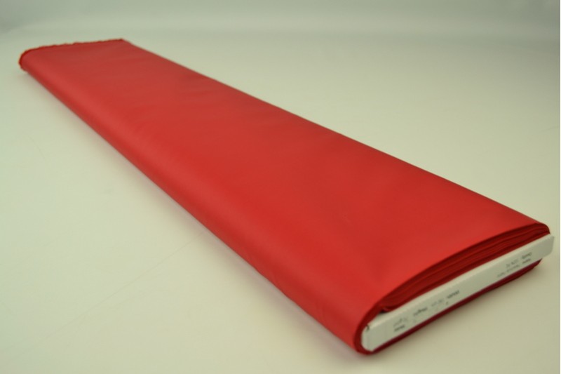 Wasserdichtes Futter Stoff rot, Rolle