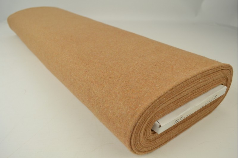 Wolle 380 g/m² beige, Rolle