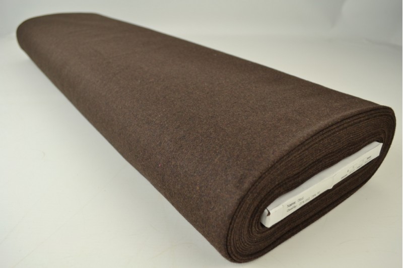 Wolle 380 g/m² braun, Rolle