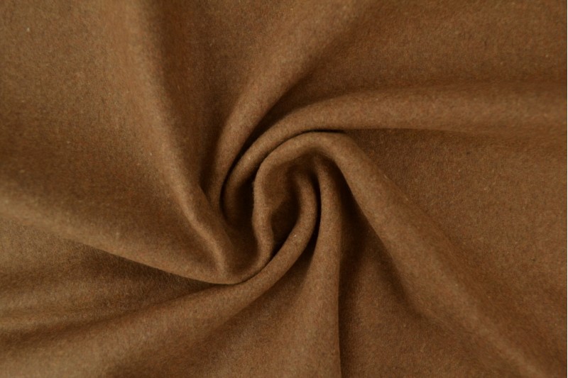 Wolle 380 g/m² camel dunkel