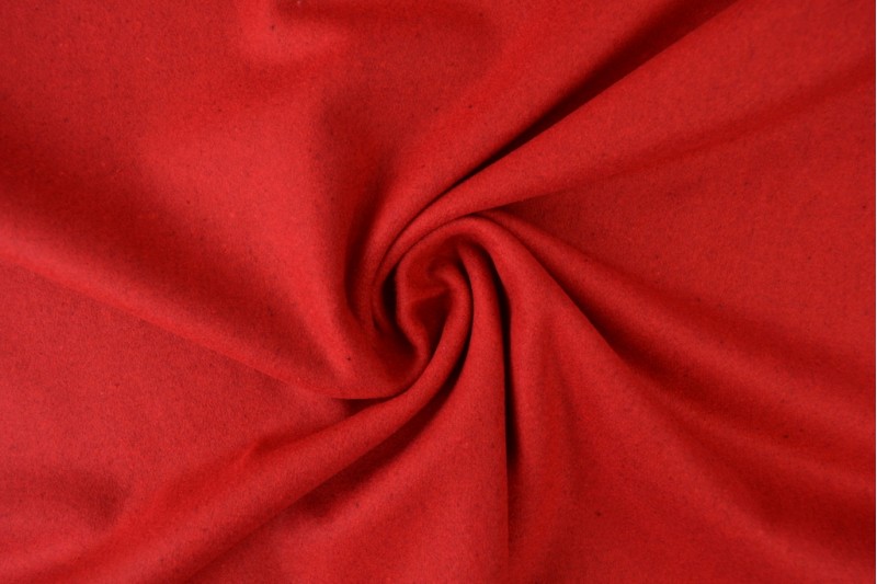 Wolle 380 g/m² rot