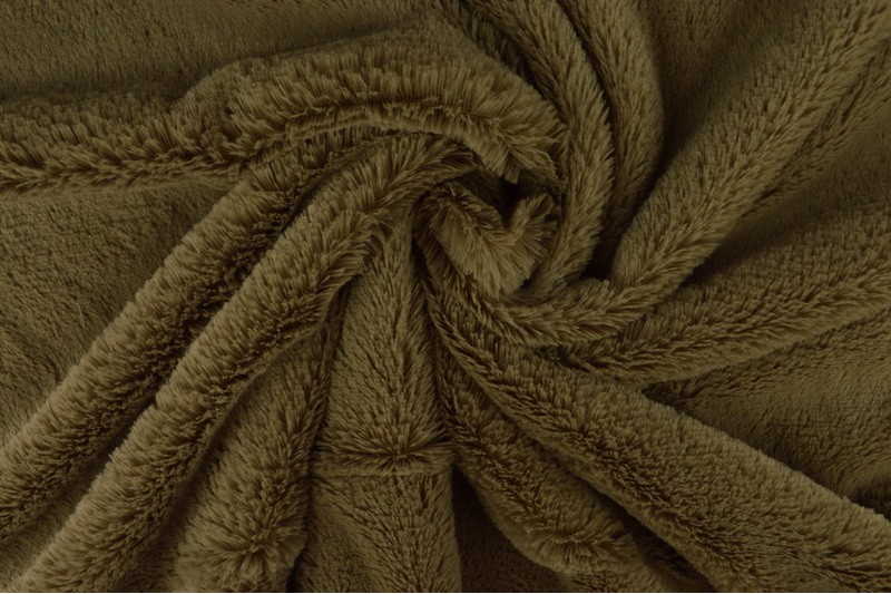 Weiches Fell taupe